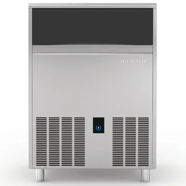 Macchina per Ghiaccio a Cubetti Pieni Raffreddata ad Aria 89 kg con Sistema di Spruzzatura