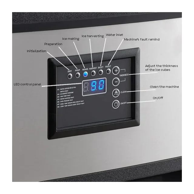 Machine à Glaçons Professionnelle - Capacité 73 kg