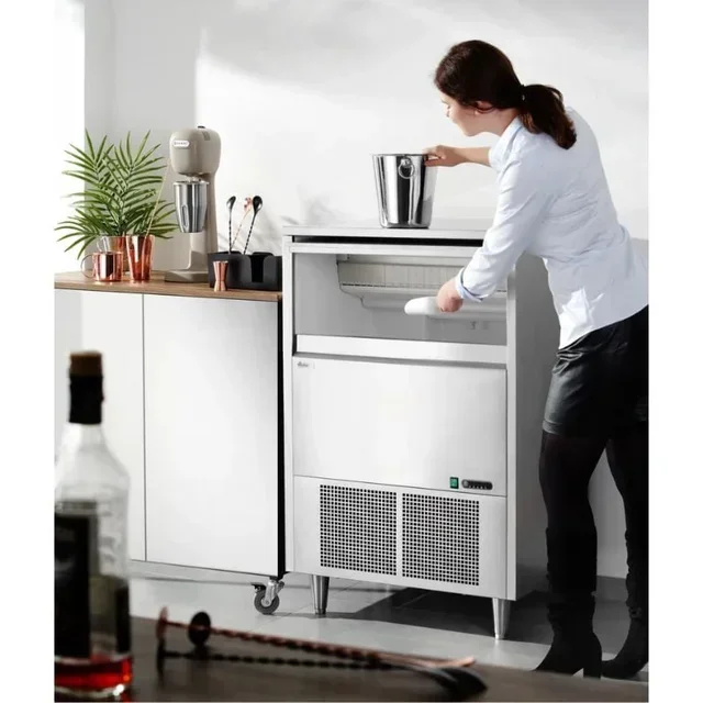 Macchina per Ghiaccio Professionale - Produzione 90 kg al Giorno