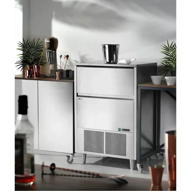 Macchina per Ghiaccio Professionale - Produzione 90 kg al Giorno