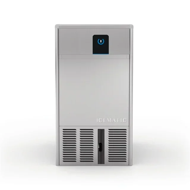 Professional Hollow Ice Maker Machine 23kg/day with Air Condenser - 5kg Storage Capacity