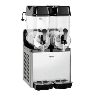 Professionelle Doppelbehälter 12 L + 12 L Slush-Maschine