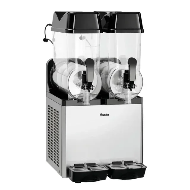 Professionelle Doppelbehälter 12 L + 12 L Slush-Maschine