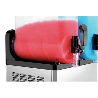 Professionelle Doppelbehälter 12 L + 12 L Slush-Maschine