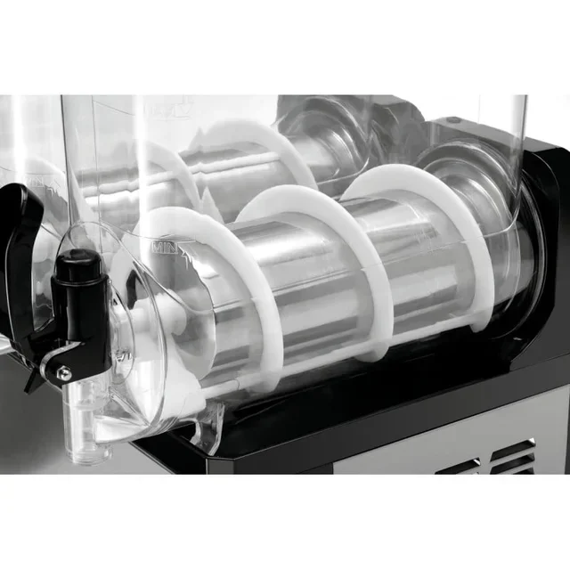 Professionelle Doppelbehälter 12 L + 12 L Slush-Maschine