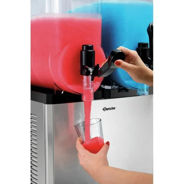 Professional Double Tank 12 L + 12 L Slush Machine