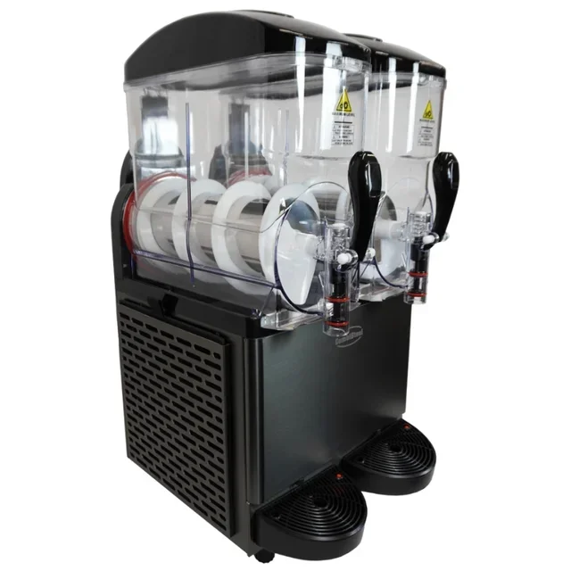 Professional Slush Machine 2 Tanks x 12 Liters - Automatic Dispensing