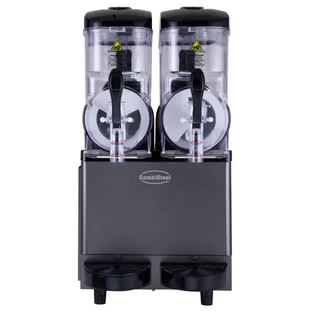 Professional Slush Machine 2 Tanks x 12 Liters - Automatic Dispensing