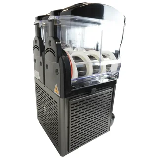Professional Slush Machine 2 Tanks x 12 Liters - Automatic Dispensing