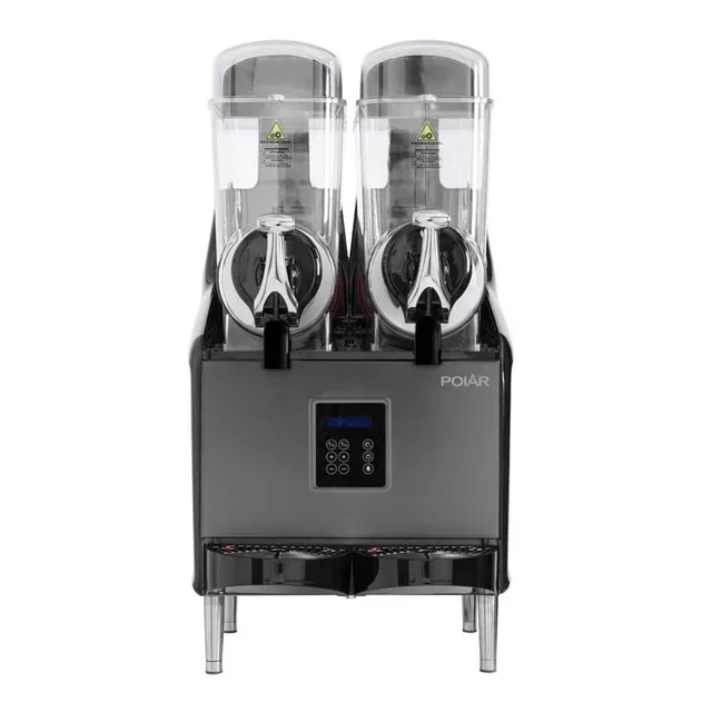 Professionelle Granita-Maschine Serie U - Doppelbehälter 12 Liter