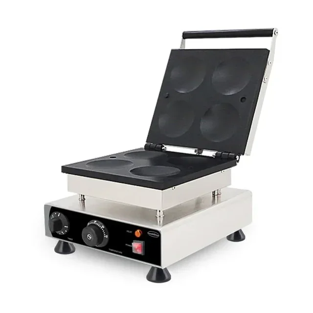 Pfannkuchenmaschine mit 4 Plätzen - Durchmesser 10 cm