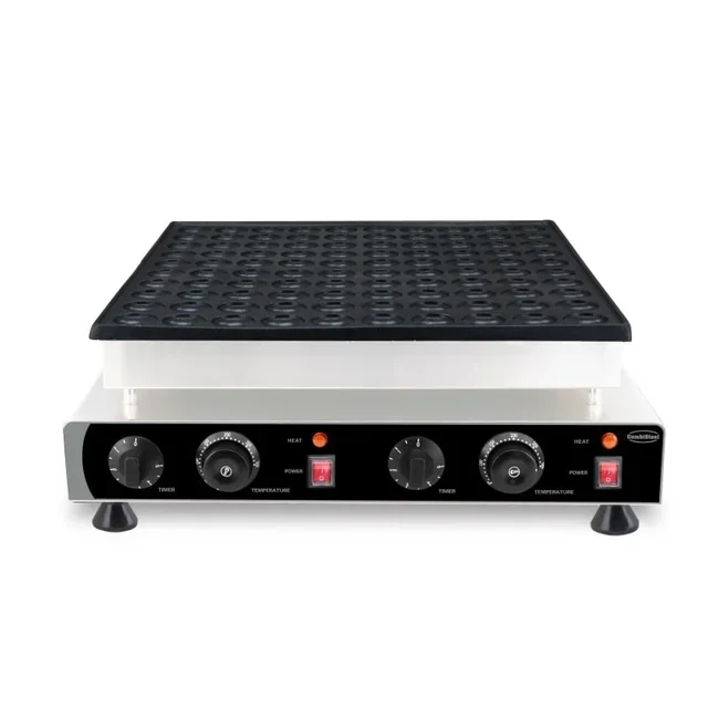 Elektrische Poffertjes-Maschine 100 Mini-Holländische Pfannkuchen Ø 4 cm