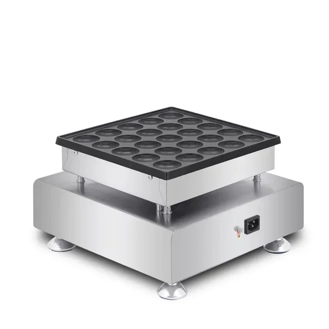 Máquina de Poffertjes 25 Mini Crepes Holandesas - Diámetro 4,5 cm