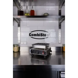 Máquina de Poffertjes 25 Mini Crepes Holandesas - Diámetro 4,5 cm