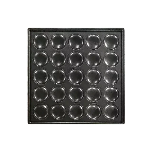 Máquina de Poffertjes 25 Mini Crepes Holandesas - Diámetro 4,5 cm