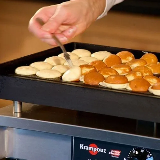 Professionelle Poffertjes Maschine - Elektrischer Mini-Holländischer Pfannkuchen-Maker