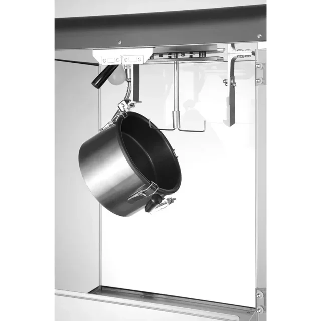 Machine à Pop-Corn Électrique 1155W - Design Noir Élégant