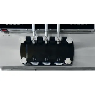 Italienische Softeis-Maschine - Doppeltank 8 Liter