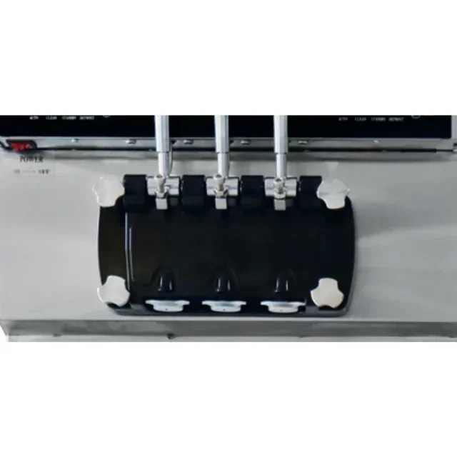 Italienische Softeis-Maschine - Doppeltank 8 Liter