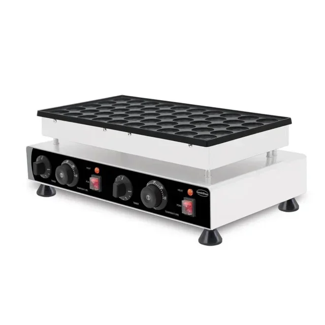 Macchina per Poffertjes Professionale - 50 Mini Frittelle Olandesi Ø4,3 cm