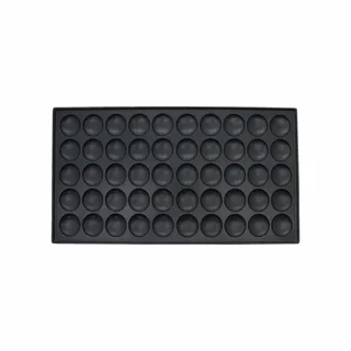 Macchina per Poffertjes Professionale - 50 Mini Frittelle Olandesi Ø4,3 cm