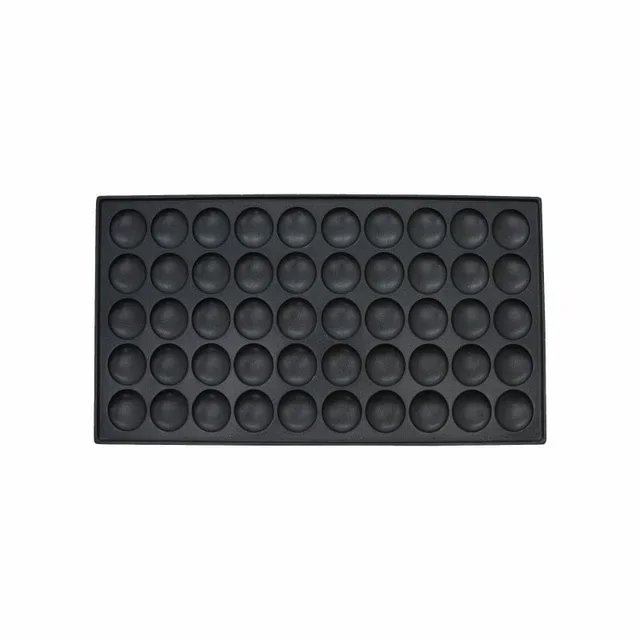 Macchina per Poffertjes Professionale - 50 Mini Frittelle Olandesi Ø4,3 cm