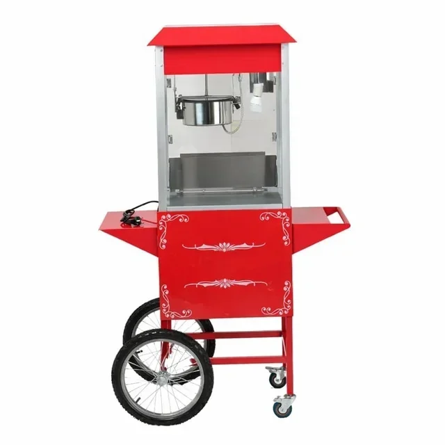Professional Popcorn Machine on Mobile Cart