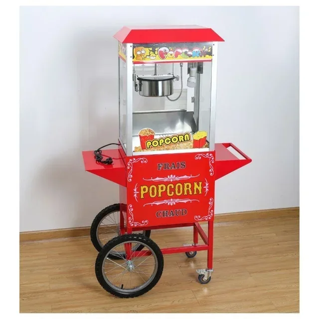 Professional Popcorn Machine on Mobile Cart