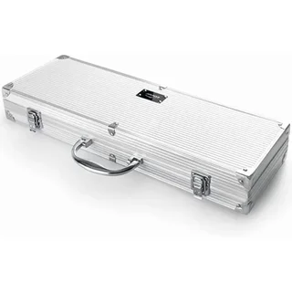 Valigetta Barbecue 5 Accessori Acciaio Inox