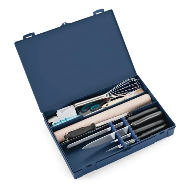 Estojo de Transporte para Facas em Polipropileno e Nylon - Cor Azul