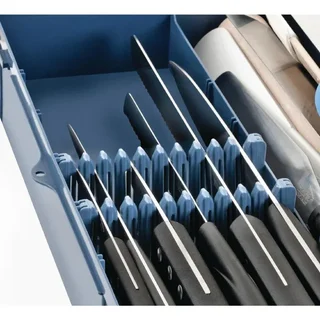 Estojo de Transporte para Facas em Polipropileno e Nylon - Cor Azul