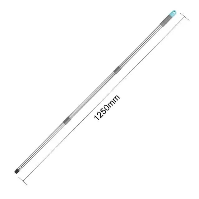 Teleskopstiel für Mikrofaserwischer - Verstellbare Verlängerung 120-180cm, Ergonomischer Leichter Aluminiumgriff, Kompatibel mit Allen Wischmopköpfen