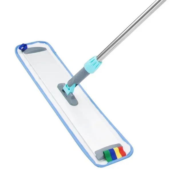 Teleskopstiel für Mikrofaserwischer - Verstellbare Verlängerung 120-180cm, Ergonomischer Leichter Aluminiumgriff, Kompatibel mit Allen Wischmopköpfen