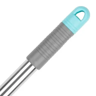 Teleskopstiel für Mikrofaserwischer - Verstellbare Verlängerung 120-180cm, Ergonomischer Leichter Aluminiumgriff, Kompatibel mit Allen Wischmopköpfen