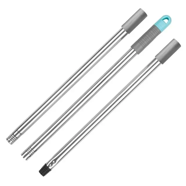 Telescopic Mop Handle for Microfibre Mop - Adjustable Extension 120-180cm, Ergonomic Lightweight Aluminum Handle, Compatible with All Mop Heads
