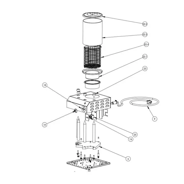 Funda de Vidrio para Protección y Aislamiento