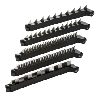 Mandolina de Acero Inoxidable con Empujador Cómodo - Juego de 2 Cuchillas Juliana