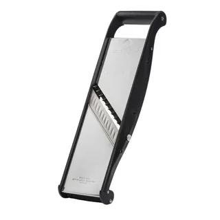 Mandolina de Acero Inoxidable con Empujador Cómodo - Juego de 2 Cuchillas Juliana