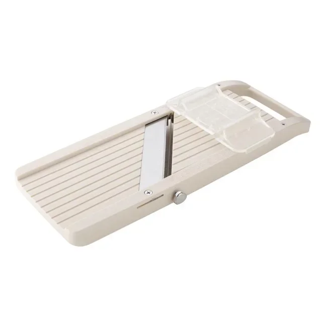 Mandolina Japonesa Formato Jumbo con Empujador de Seguridad Integrado