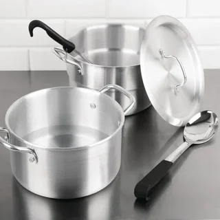 4 Liter Aluminium Bain-Marie Topf - Sanftes & Präzises Garen