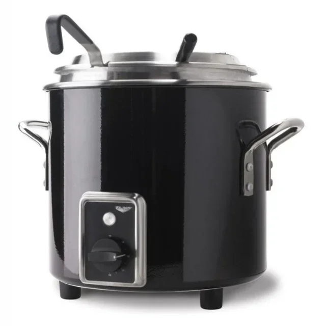 Baño María Eléctrico Profesional 6,6 L - Mantenedor de Calor Negro Mate