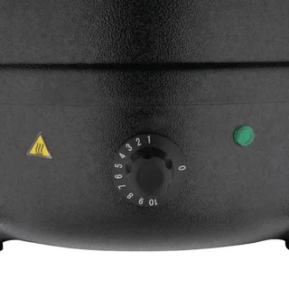 Schwarzer Suppentopf Große Kapazität 10 Liter