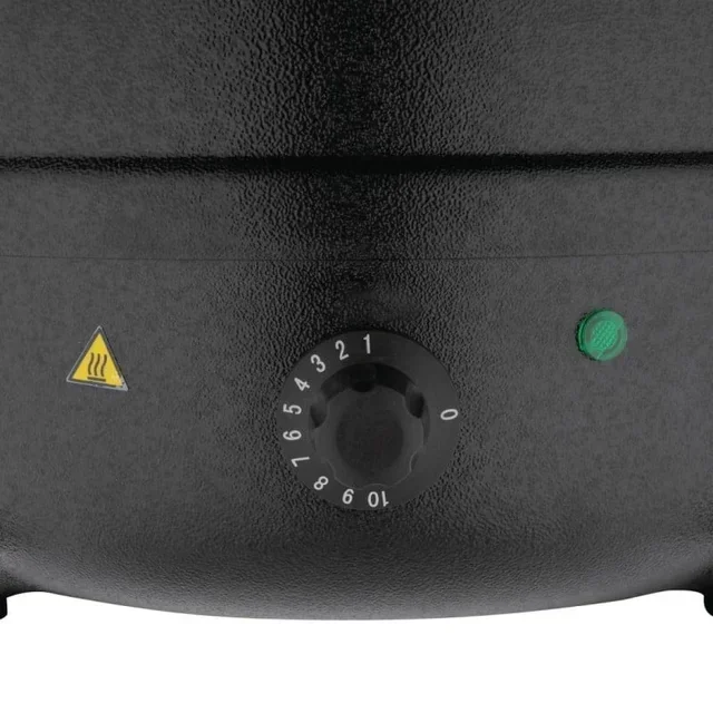 Schwarzer Suppentopf Große Kapazität 10 Liter