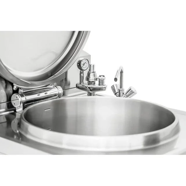 Marmite de Cuisson à Gaz Indirect 480 Litres Professionnelle