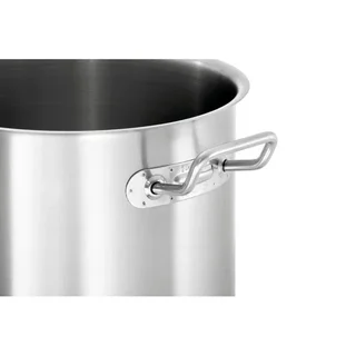 Stainless Steel Induction Stock Pot 11 Liters - Large Capacity