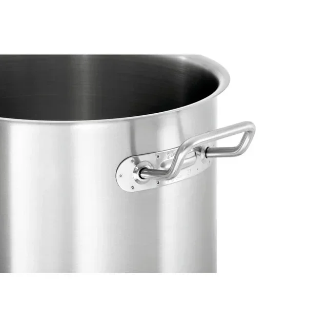 Stainless Steel Induction Stock Pot 11 Liters - Large Capacity