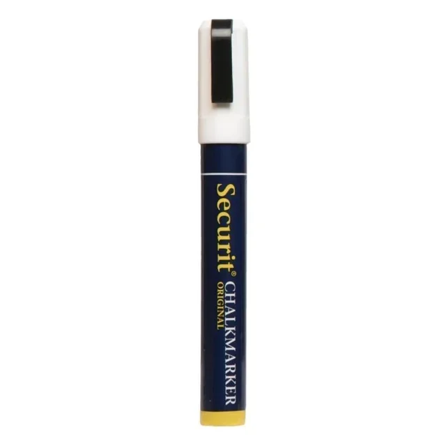 6mm White Round Tip Chalk Marker Erasable