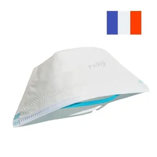 FFP2 Masks Made in France - Pack of 40 units - Certified Respiratory Protection