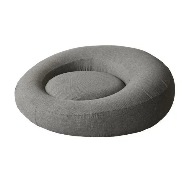 Round Inflatable Mattress Rondo - Anthracite Color