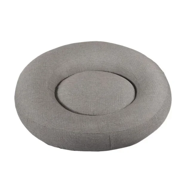 Round Inflatable Mattress Rondo - Anthracite Color